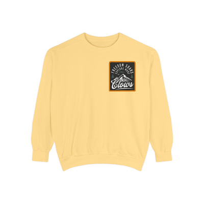 CLOWS FREEDOM SOARS Garment-Dyed Sweatshirt