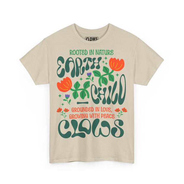 CLOWS EARTH CHILD Heavy Cotton Tee