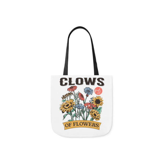 CLOWS OF FLOWERS Canvas Tote Bag