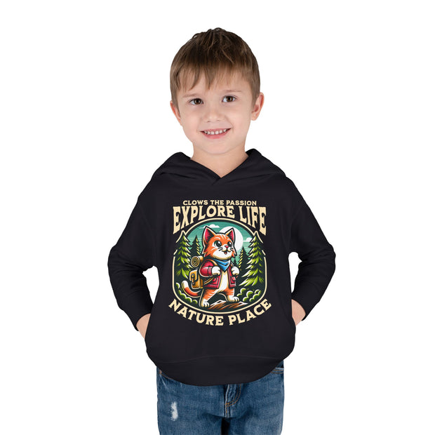 Clows WITH PASSION Toddler Pullover Fleece Hoodie
