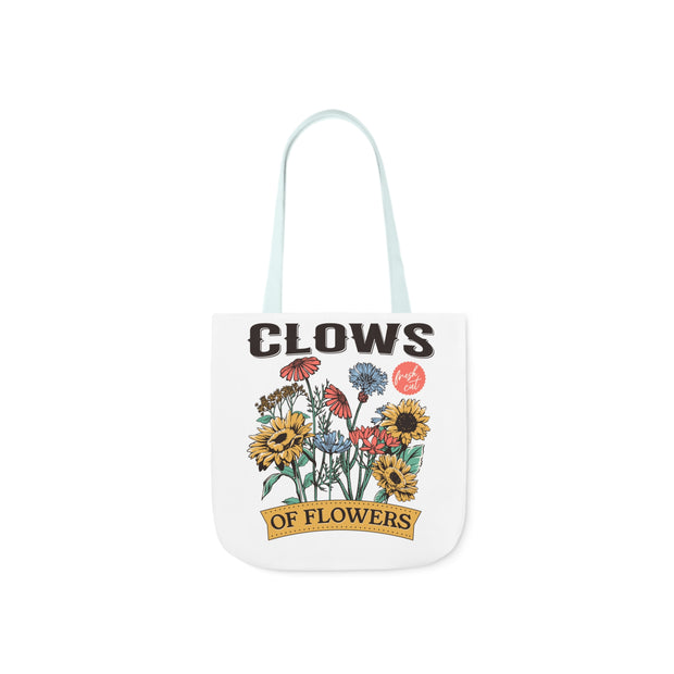 CLOWS OF FLOWERS Canvas Tote Bag