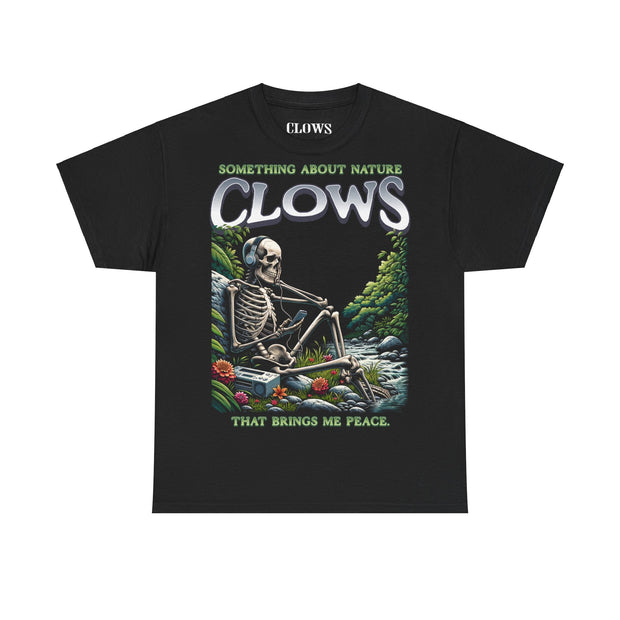 CLOWS PEACEFUL MINDSET Heavy Cotton Tee