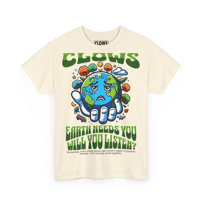 CLOWS CLIMATE CHANGE Heavy Cotton Tee