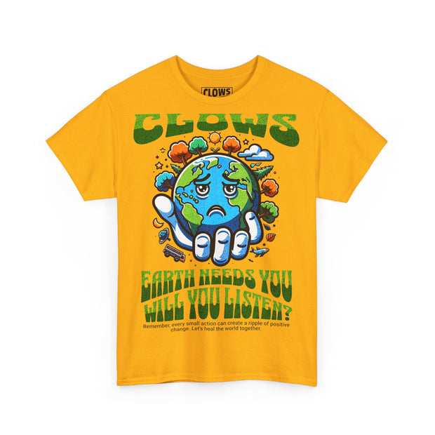 CLOWS CLIMATE CHANGE Heavy Cotton Tee