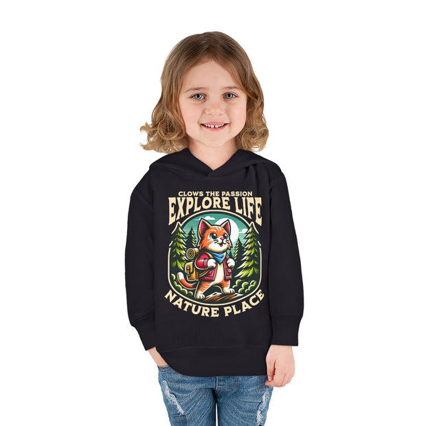 Clows WITH PASSION Toddler Pullover Fleece Hoodie