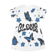 CLOWS BUTTERFLY T-Shirt Dress