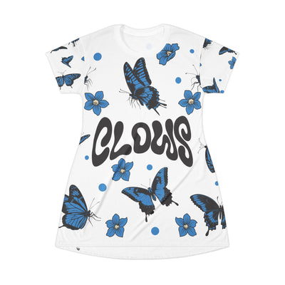 CLOWS BUTTERFLY T-Shirt Dress