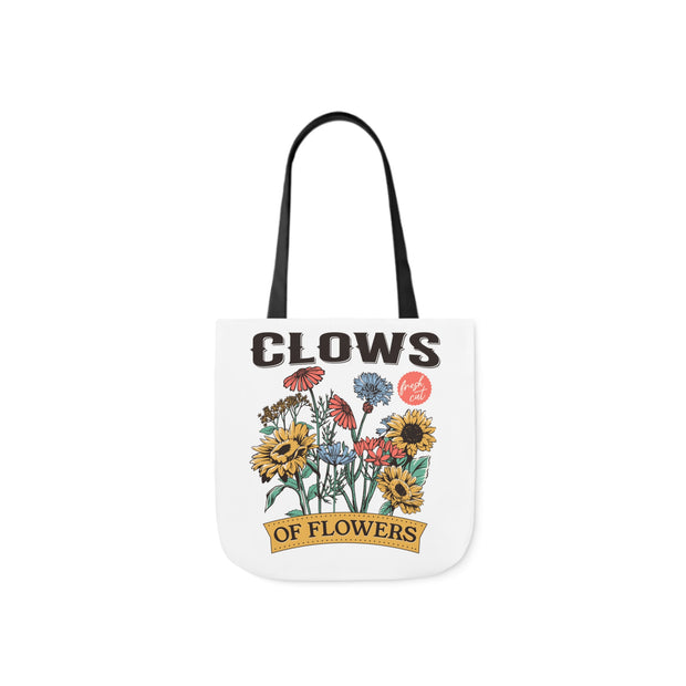 CLOWS OF FLOWERS Canvas Tote Bag