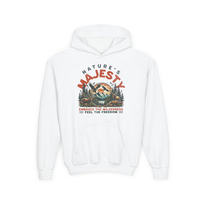 CLOWS NATURE'S MAJESTY Youth Heavy Blend Hooded Sweatshirt