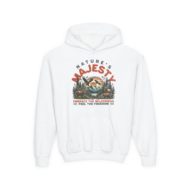 CLOWS NATURE'S MAJESTY Youth Heavy Blend Hooded Sweatshirt