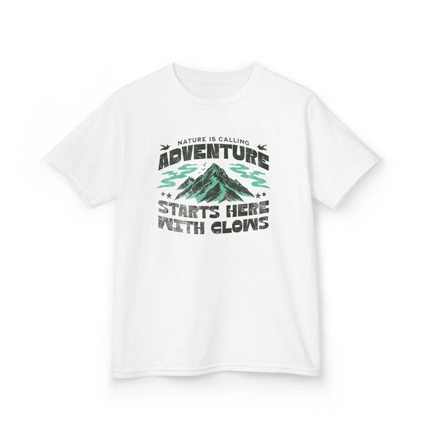 CLOWS NATURE IS CALLING Kids Heavy Cotton Tee